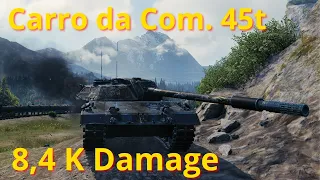 World of tanks Carro da Combattimento 45t - 8,5 K Damage 4 Kills, wot replays