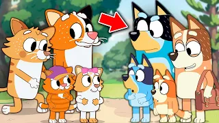 Where Are the CATS in Bluey's World?