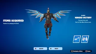 How To Get Winged Victory Glider NOW FREE In Fortnite!