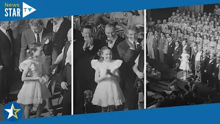 Young Julie Andrews makes history by singing for King George VI in unearthed video