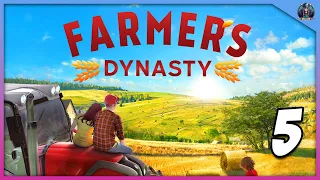 FARMERS DYNASTY | Our First CROP HARVEST!! #5