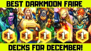 Top 5 Hearthstone Decks In December!