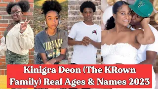 Kinigra Deon (The KRown Family) |Cast Real Ages & Real Names 2023 |RW Facts & Profile|