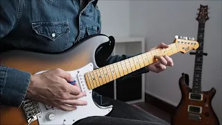 POWER OF LOVE, HUEY LEWIS AND THE NEWS, GUITAR COVER