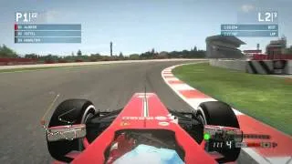 F1 2013 Game - Fernando Alonso - Circuit De Catalunya