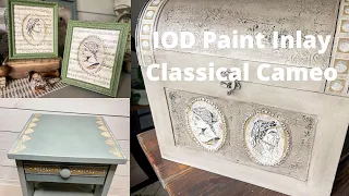IOD Paint Inlay | Classical Cameos | designed by Annie Sloan