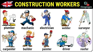 Construction workers vocabulary in English