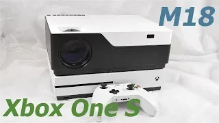 Играем на проекторе Touyinger M18 в Xbox One S