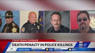 Securing a death penalty for suspects accused of killing police in Indiana remains historically diff