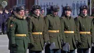В Новосибирском высшем военном командном училище состоялся выпуск молодых офицеров