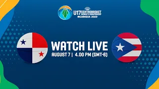 Panama v Puerto Rico | Full Basketball Game | Centrobasket U17 Women's Championship 2023