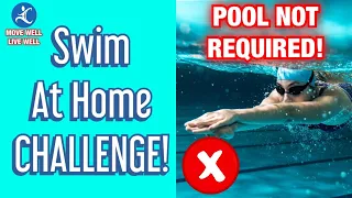 SWIM AT HOME CHALLENGE! Pool NOT Required! *Best “CORE” Workout* | Dr Wil & Dr K