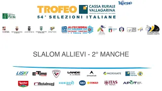 Slalom Allievi 2° manche Selezioni Italiane ALPECIMBRA FIS CHILDREN CUP 2024 | SPORTCULTURA.TV