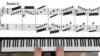 Bach - Invention No.4 D minor - BWV 775