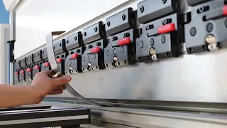 Delem Control DA-66T for Press Brake Tutorial | Program on KRRASS Press Brake