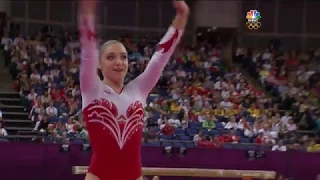 Aliya Mustafina's Bronze Medal Floor Exercise Routine EF - London 2012 Olympics