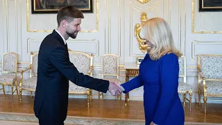 Prezidentka prijala predsedu Progresívneho Slovenska Michala Šimečku