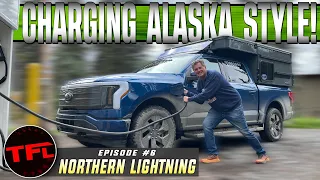 Driving an EV Ford F-150 Lightning to the Arctic Ocean Was HALF THE BATTLE, Now Can We Get Back?