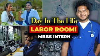 A Day In The Life Of An MBBS Intern - Labor Room, NEET Prep, College & Marrow | Anuj Pachhel