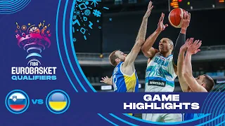 Slovenia - Ukraine | Highlights - FIBA EuroBasket 2022 Qualifiers