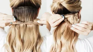 TUTORIAL | How to put in Clip-in Hair Extensions