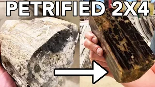 Making a Petrified 2x4 | Waterjet Channel