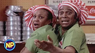 Crazy Fight at the Pizza Parlor | Berry Gordy's The Last Dragon (1985) | Now Playing
