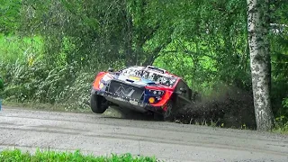 WRC Secto Rally Finland 2023 | Crash, mistakes & close calls