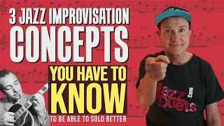 3 Jazz Improvisation Concepts you must know to be better at soloing