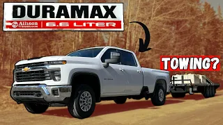 Chevy 2500 6.6L NEW DURAMAX DIESEL Towing (L5P) *Heavy Mechanic Review* | Is It the BEST??
