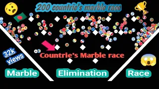 300 Countrie's Marble Race Elimination🇧🇩🇮🇳🇧🇷🇧🇭 - Marble Race - Marble Race Countrie's