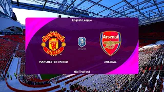 eFootball PES 2021 - Manchester United vs. Arsenal [1080p 60 FPS]