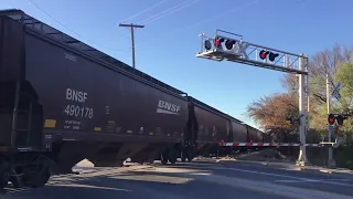 K&O: BNSF 6523 leads grain train