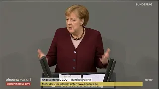 Die Schwurbelrede Merkels zum unendlichen Lockdown. 26.11.2020