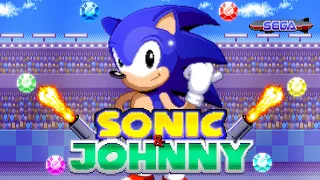 [TAS] Sonic & Johnny - Speedrun 100% (Sonic)