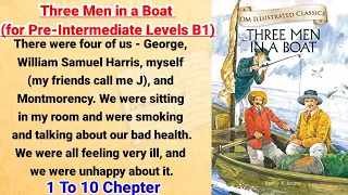 Learn English Through Story | Three Men in a Boat (for Pre-Intermediate Levels B1)