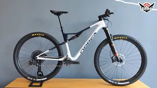 BICICLETA ORBEA OIZ M21 HALO SILVER / BLUE CARBON 2023