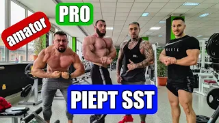 Piept SST | Antrenament monstru cu un profesionist | Dan Cristian + Alex Velea + Cornel Pantelin