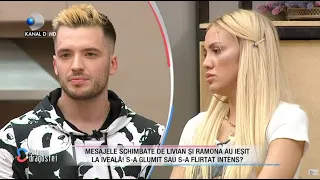 A negat, dar a fost prins cu minciuna. Ce si-au spus Livian si Ramona prin mesaje