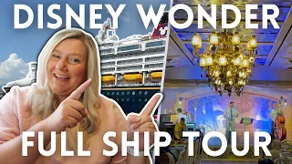 The INSIDE Look: Disney Wonder Cruise Ship [2022 Tour]