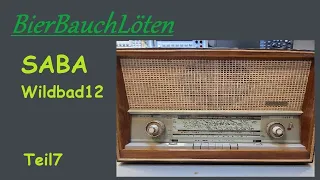 Röhrenradio  Reparatur SABA Wildbad 12 Teil7