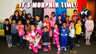 Aiden's Morphenomenal 5th Power Ranger Birthday Party!