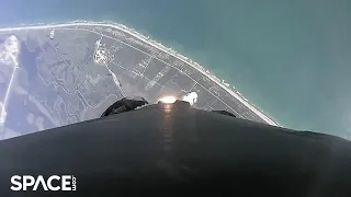 Fly to space and back in amazing SpaceX booster cam video - Launch to Florida landing