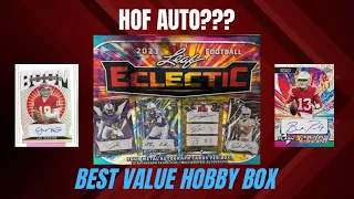 *BRAND NEW* 2023 Leaf Eclectic Football Hobby Box Review! SUPER COOL Cards!!!