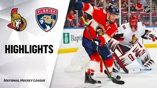 NHL Highlights | Senators @ Panthers 12/16/19