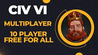 (Germany, Miss-communication Leads to All Out War) Civilization VI Multiplayer Ranked Free for All