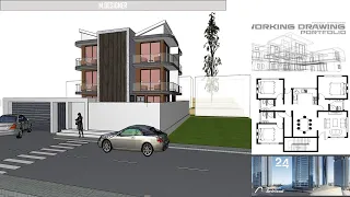 Learn How to Draw a model House in 45 minutes ( ArchiCAD 24 )| Part III