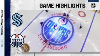 Kraken @ Oilers 10/7 | NHL Highlights 2022