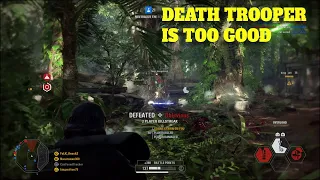 Death Trooper Killstreaks On Yavin 4 - Star Wars Battlefront 2