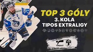 TOP 3 GÓLY - 3. kola Tipos Extraligy